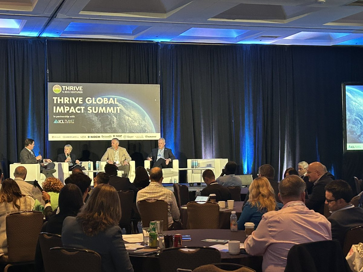 Great hearing from <a href="/LauraKilcrease/">Laura Kilcrease</a> on the Agriculture-Energy Nexus at the Global Impact Summit. 

<a href="/ABInnovates/">Alberta Innovates</a>
