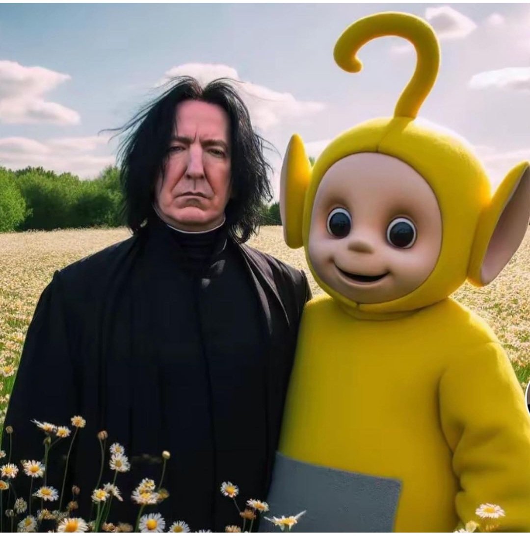 julie_marani's tweet photo. En exclusivité : la version sorcière des télétubbies ...! https://t.co/vusjLYpPPy
