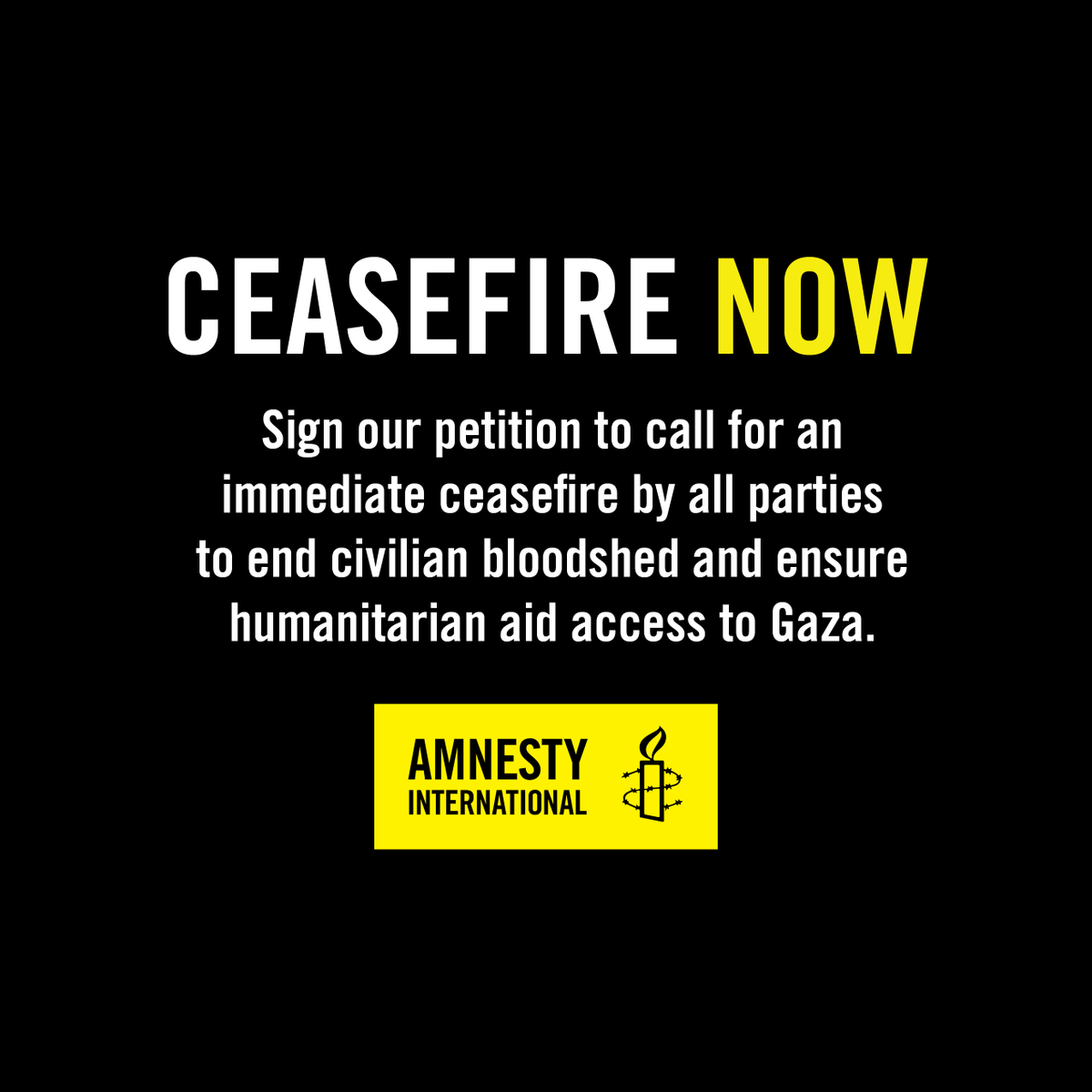 Amnesty International USA tweet media