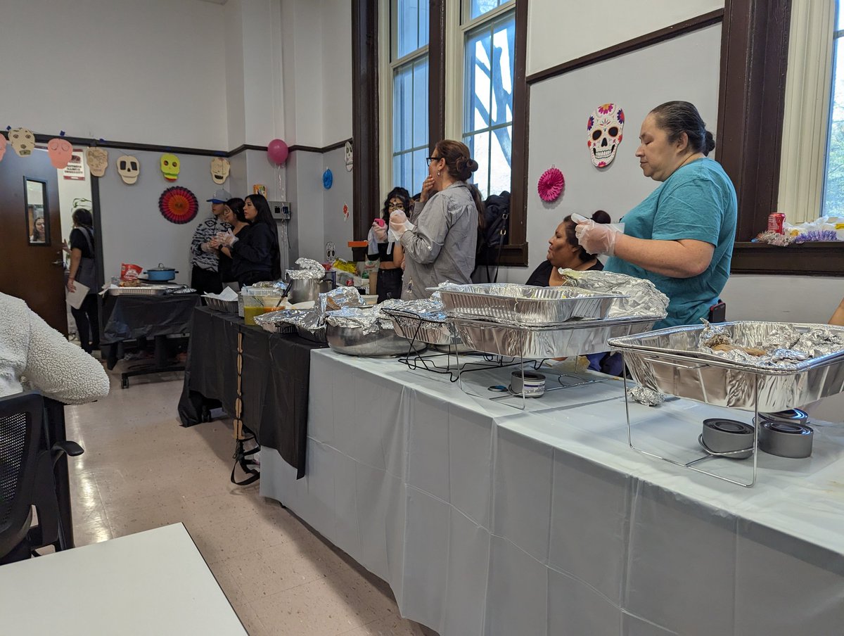 Day of the Dead is always the most #Sennsational lunch of the year. Thanks Spanish Club!