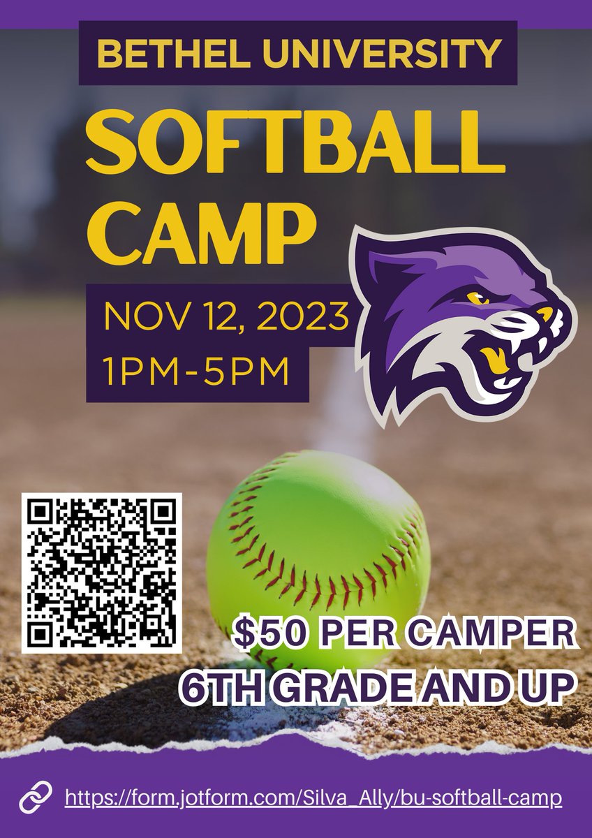 BUWildcats's tweet photo. Sign up for Upcoming Softball Camp https://t.co/P85MRaY6V6 https://t.co/eGcMyOaxg8