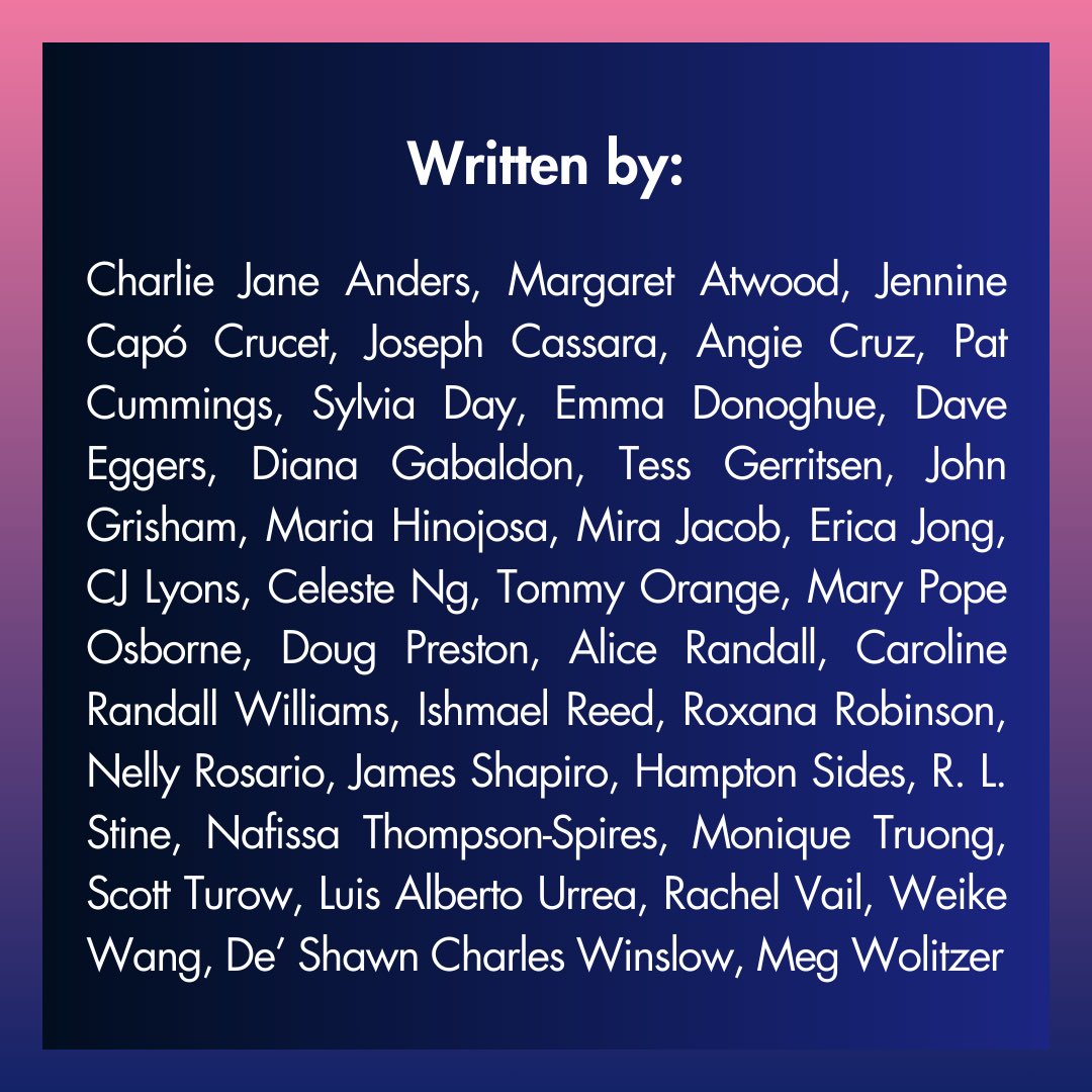 BookTrib's tweet photo. Get ready for a one-of-a-kind story featuring the work of 37 acclaimed #authors—brought to you by our friends at @HarperCollins &amp; @AuthorsGuild!

https://t.co/xax1nR1aZU https://t.co/4T8S4Mgtsz