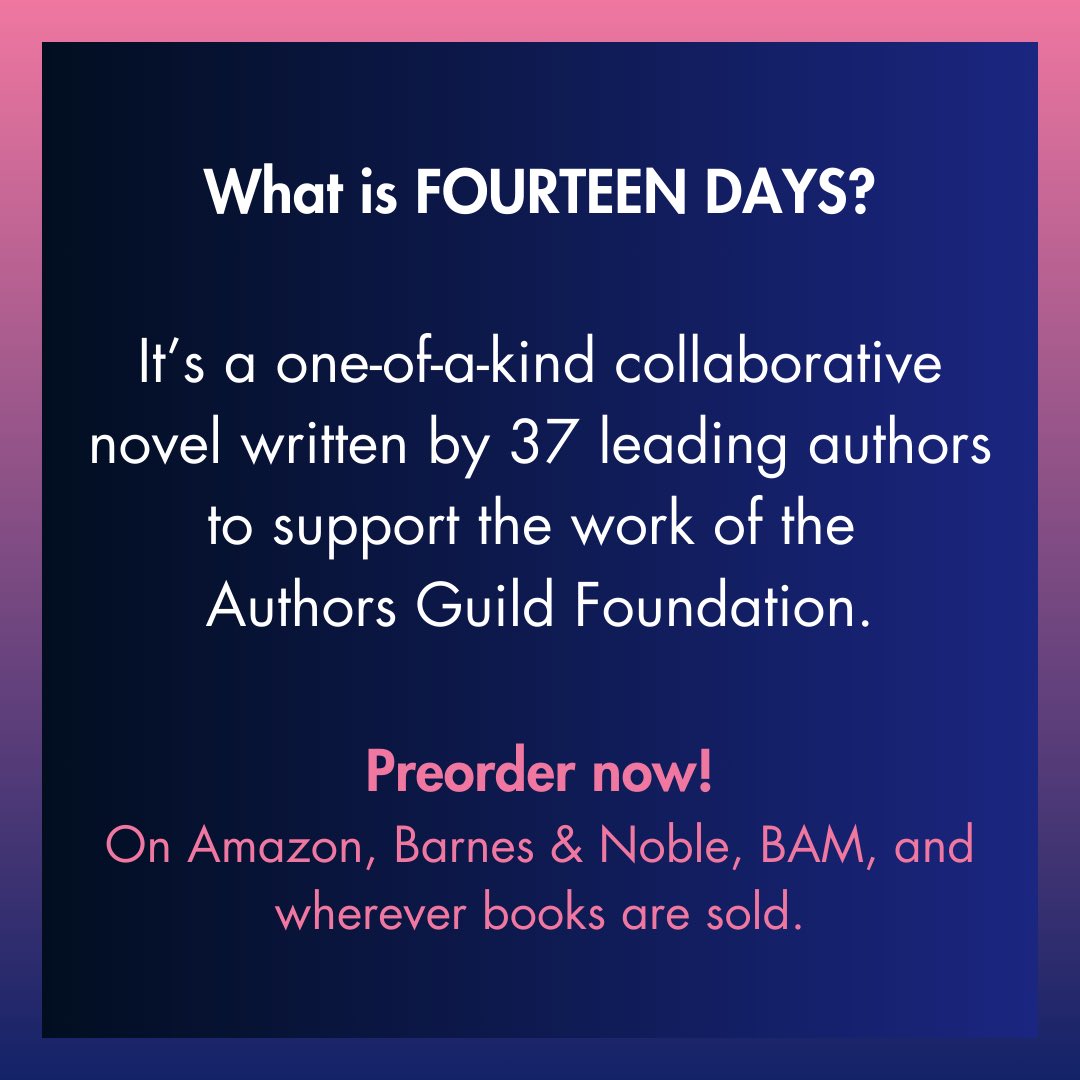 BookTrib's tweet photo. Get ready for a one-of-a-kind story featuring the work of 37 acclaimed #authors—brought to you by our friends at @HarperCollins &amp; @AuthorsGuild!

https://t.co/xax1nR1aZU https://t.co/4T8S4Mgtsz