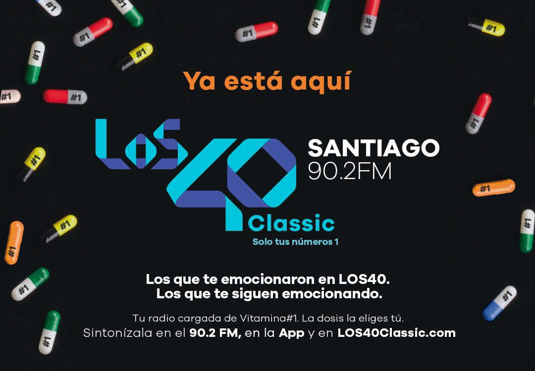 Ya estamos sonando en Santiago!!! El universo 40 se amplía!! Ahora escucha <a href="/Los40Classic/">LOS40 Classic</a> en el 90.2 FM . Las canciones que te siguen emocionando ya están en el centro de #Galicia