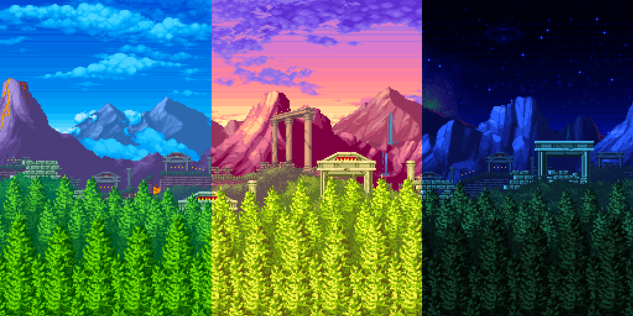Sonic Studio (fan game) on X: Green Hill's lookin' a lot more