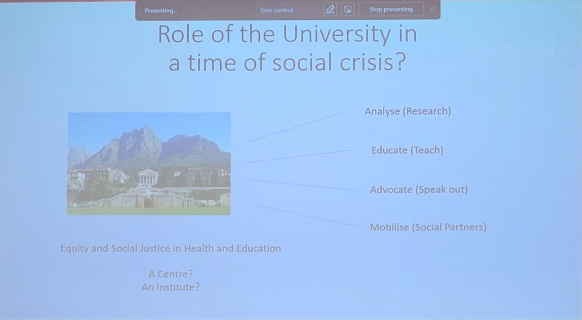 klausvon's tweet image. Powerful #UCTInauguralLecture by Prof @LydiaCairncros1, leaving us all encouraged and positively challenged &amp;amp; inspired to hitch our wagons to this star, an  advocate for health equity, and a truly socially engaged scholar.