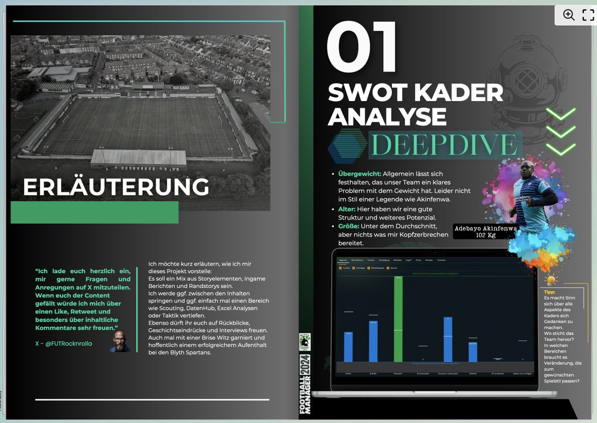 FMRocknrolla's tweet image. RocknRoll Baby! 🔥🔥
Meine erste Journey startet und ich möchte euch gerne mitnehmen. Mit einem hoffentlich komplett neuem &quot;Look&amp;amp;Feel&quot; was euch anspricht. 🙏🏽
Wir starten bei den @Blyth_Spartans und hoffentlich wird es eine schöne Reise. #FM24EarlyAccess 
tinyurl.com/43m4zzpy