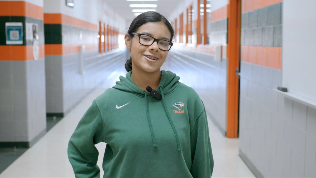 Some athlete interviews from today 💚🧡