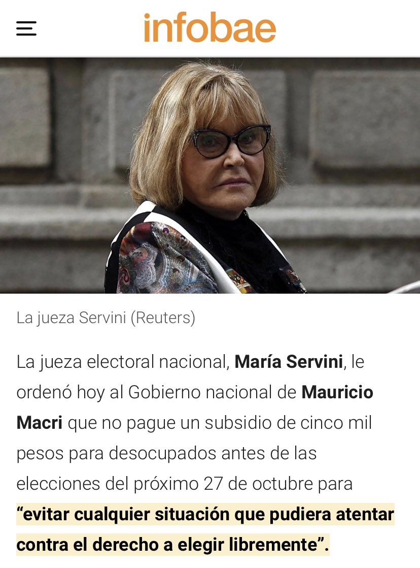 osvagoya's tweet photo. Cámara electoral. Denunciado.
-Uds. son muy chicos, pero en otra época, SI! se hacía “respetar” la veda electoral.. y con la misma jueza.
Macri ❌
Massa ✅ https://t.co/elWc2RbU8Z