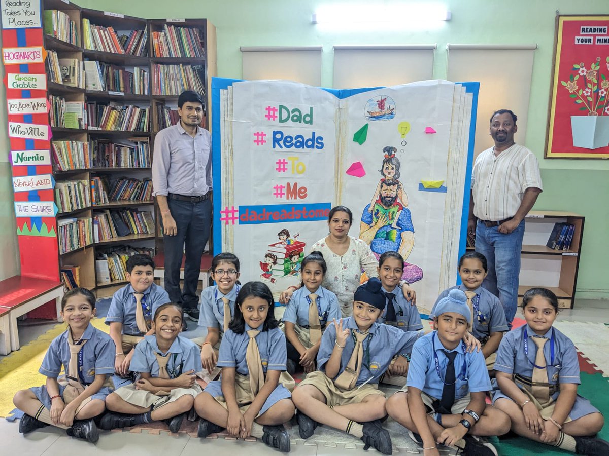 The Read2Lead program at Salwan Public School, Primary Wing  was a one-of-a-kind experience, as it not only fostered a deeper bond between parents and children but also encouraged a love for literature and the art of imaginative storytelling. @gupta_iitdelhi @read #readAwrite