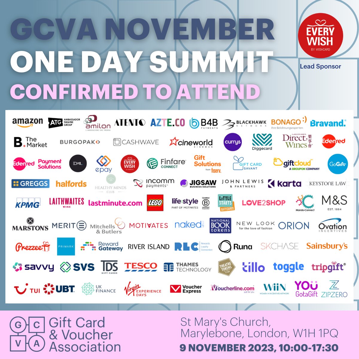 GCVA_'s tweet image. One week until the GCVA November One Day Summit and we can't wait to see you there!

Join our waitlist below:
eventbrite.co.uk/e/gcva-confere…

#NovemberSummit #GCVAevents #networking #giftcards #insight