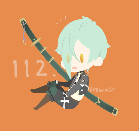 「#11月2日は刀帳番号112番膝丸の日 先日の京都ではありがとう～おめでとう～ 」|ビワ＠弐号機のイラスト