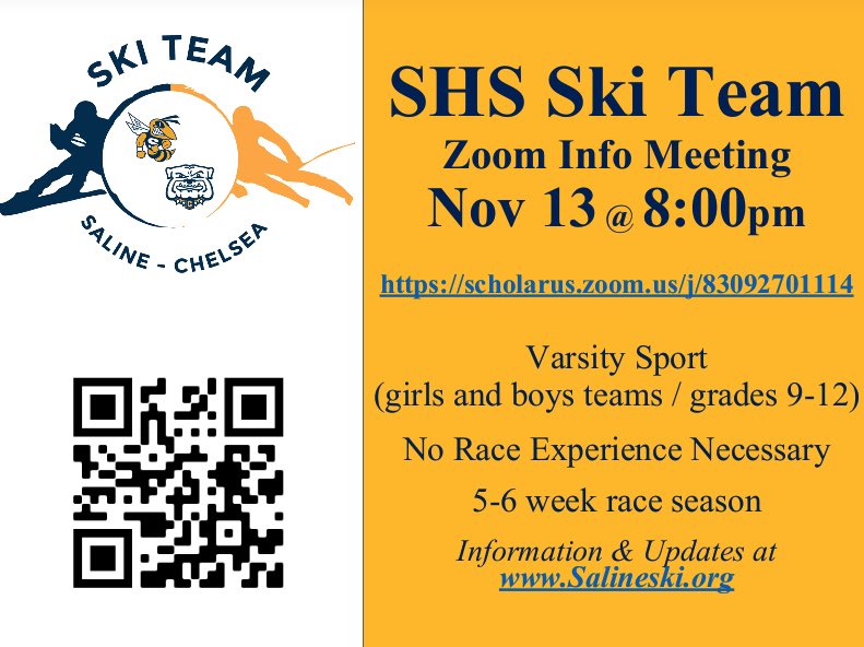 Please see below for another info meeting coming up. On Zoom this time