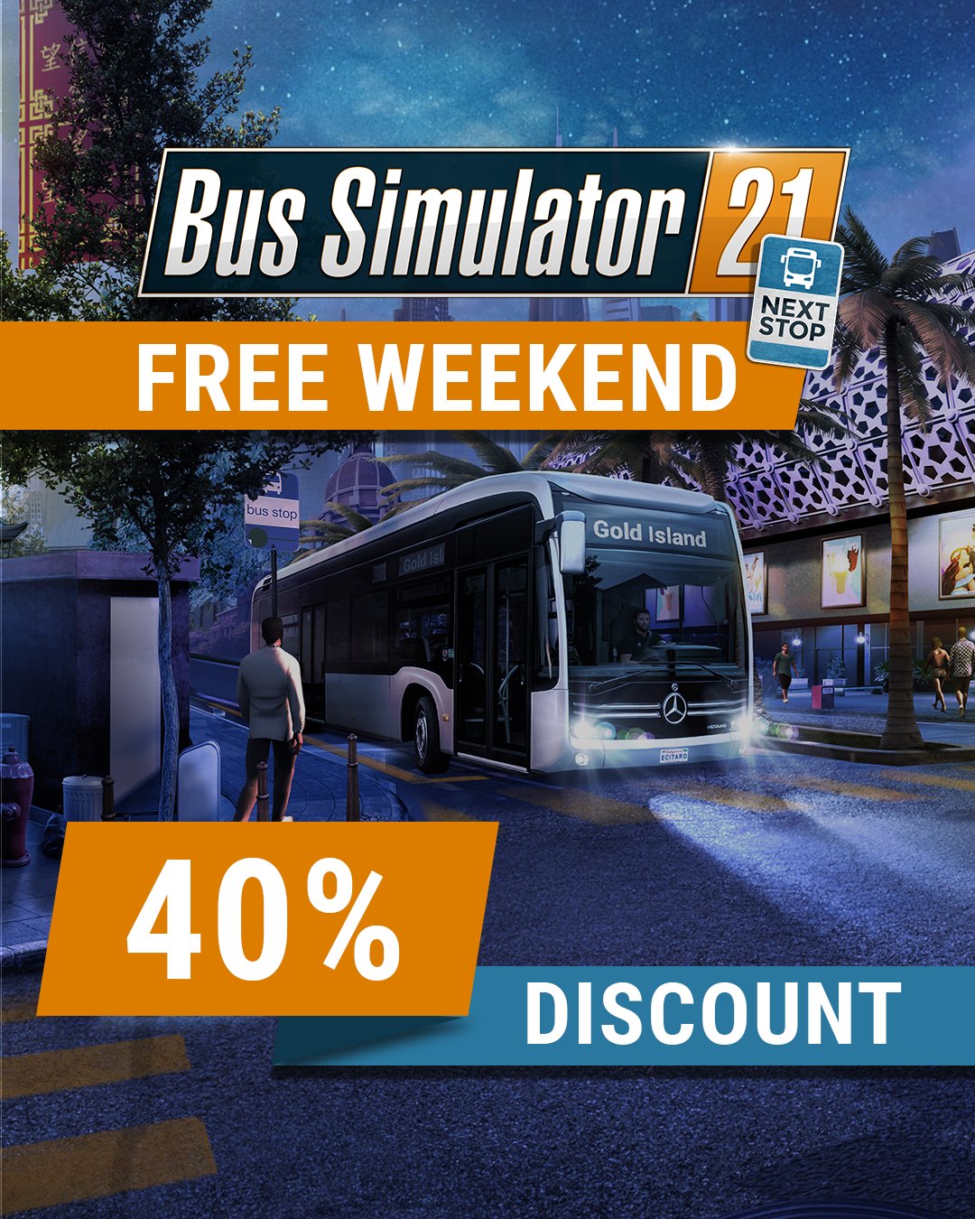 Bus Simulator on X: Starting today, 𝐁𝐮𝐬 𝐒𝐢𝐦𝐮𝐥𝐚𝐭𝐨𝐫 𝟐𝟏  𝐍𝐞𝐱𝐭 𝐒𝐭𝐨𝐩 is playable 𝐜𝐨𝐦𝐩𝐥𝐞𝐭𝐞𝐥𝐲 𝐟𝐨𝐫 𝐟𝐫𝐞