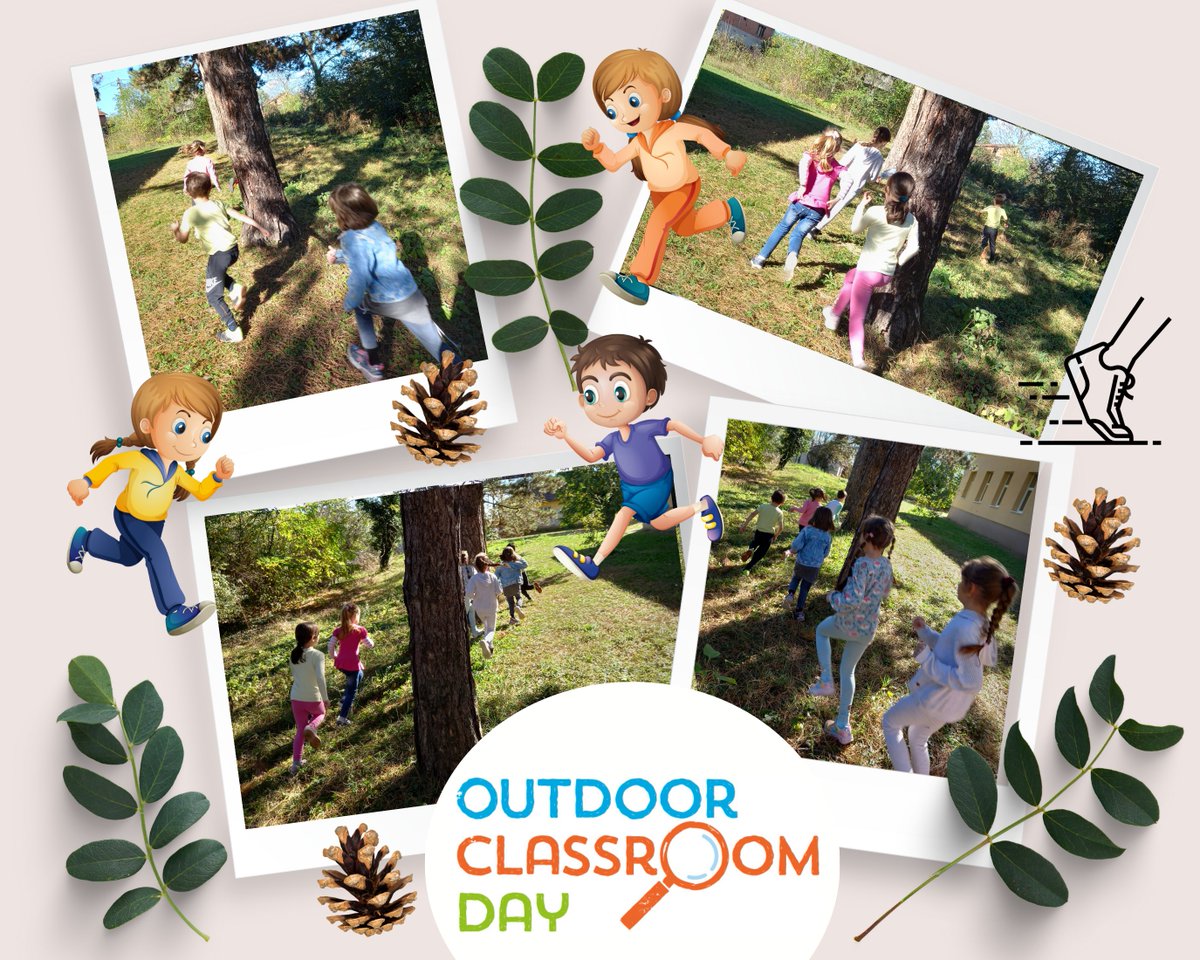 #OutdoorClassroomDay in 1st and 2nd grade of OŠ "Knez Sima Marković" Barajevo, Serbia #mathematics We learn number 4 using natural resources. #primerdobreprakse <a href="/MINprosvete/">Министарство просвете</a> <a href="/OsKnez/">ОШ "Кнез Сима Марковић"</a> <a href="/OutdoorClassDay/">Outdoor Classroom Day</a>