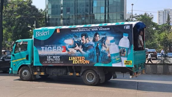 #Tiger3 x #Bisleri @BisleriZone Tiger’s Hunt Begins on Sunday 12 November, 2023 [#Diwali2023]. #Tiger3 is the next chapter of the interconnected #YRFSpyUniverse which unleashes in cinemas worldwide in Hindi, Tamil & Telugu. Experience it in @IMAX & other premium formats…
