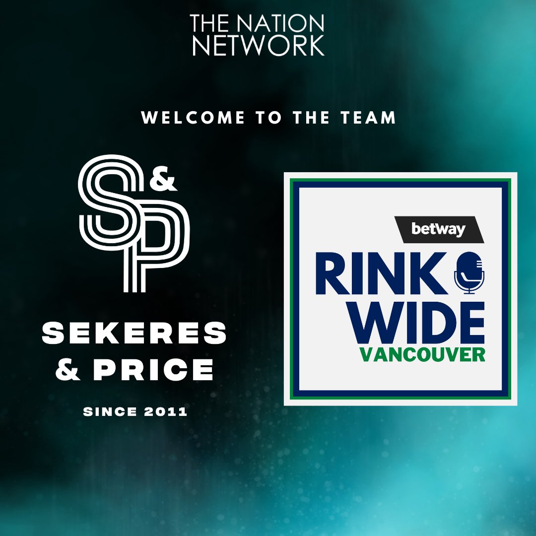 🚨 ANNOUNCEMENT 🚨

New partner in the mix! We’ve joined <a href="/NationNMedia/">Nation Network Media</a> and <a href="/playmaker_fans/">Playmaker Capital</a>! S&amp;P and <a href="/RinkWideVAN/">Rink Wide: Vancouver</a> will be bigger and better than ever before, with collaboration from <a href="/CanucksConvo/">Canucks Conversation Podcast</a> &amp; <a href="/CanucksArmy/">CanucksArmy</a>. 

Along with <a href="/gogoatsports/">gogoatsports</a>, we are super excited about the future! 🎙️