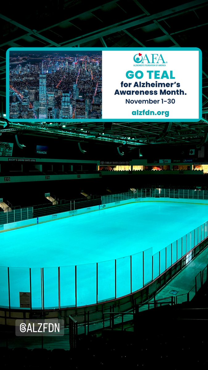 It’s #AlzheimersAwarenessMonth and we are lighting up teal with <a href="/alzfdn/">Alzheimer's Foundation of America</a> to help shine a light on #Alzheimers. #AFALightTheWorldInTeal #Alzheimersawareness #alzheimersdisease #dementia #ovg360