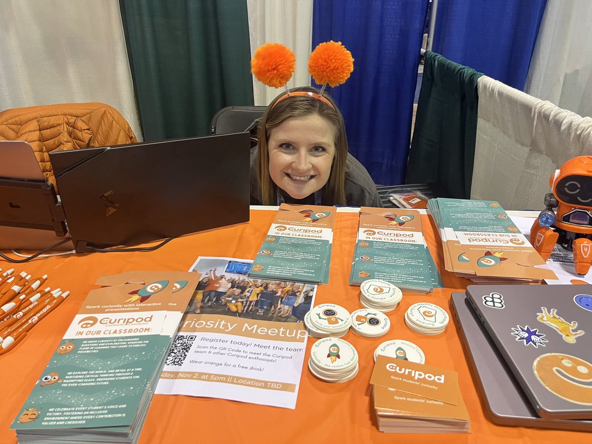 Restocked our merch at booth 916🧡 #GaETC23