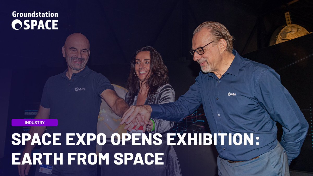 Explore the wonders of our planet! Space Expo's latest exhibition, 'Earth from Space,' is now open. Powered by ESA, this interactive journey reveals the secrets captured by satellites. Visit our website to learn more: groundstation.space/industry/space…