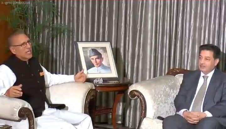 فروری، 2024 بروز جمعرات ملک بھر میں عام انتخابات ہونگے، علامیہ ایوانِ صدر