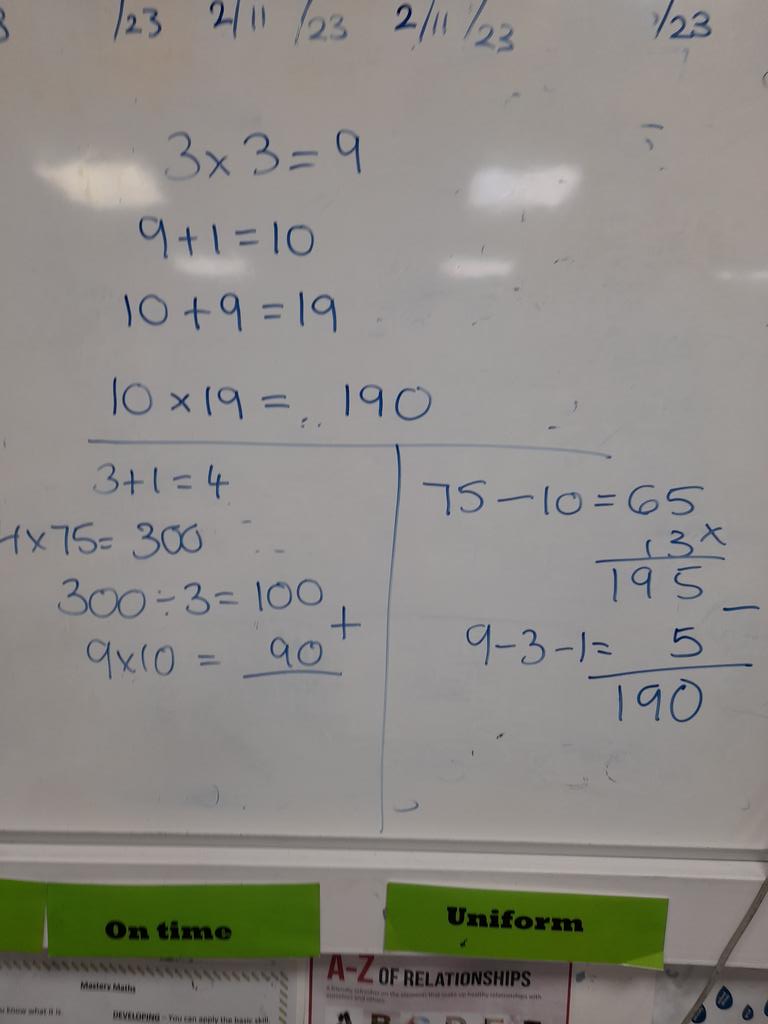 Some of the ways we solved countdown today #STACA