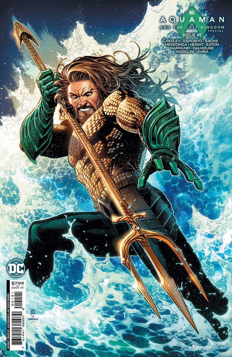MidtownComics's tweet image. 3 action-packed tales crammed into a single special!

Try 📚Aquaman And The Lost Kingdom Special #1
From✏️@HackinTimSeeley &amp;amp; more!🎨 @Mikemaluk &amp;amp; more!

😻#JimCheung #Variant #CoverArt 

👉ow.ly/aBlh50PZhXZ

#Oceanmaster #ArthurCurry #JasonMomoa #MidtownComics #AquamanMovie