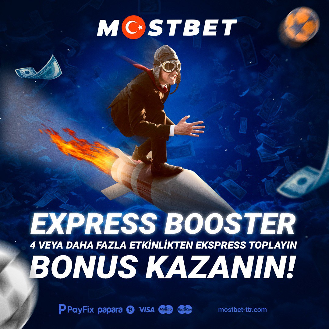 MostbetGirisTR2's tweet photo. ���🚀🚀 EXPRESS BOOSTER 🚀🚀🚀

🤑🤑🤑4 veya daha fazla etkinlikten ekspress toplayın ve ekspress için ek bir bonus kazanın! 🤑🤑🤑

💸💸💸 Express Booster otomatik olarak etkinleştirilir, toplam kupon katsayısını artırır. https://t.co/agqjDSkdJ8
