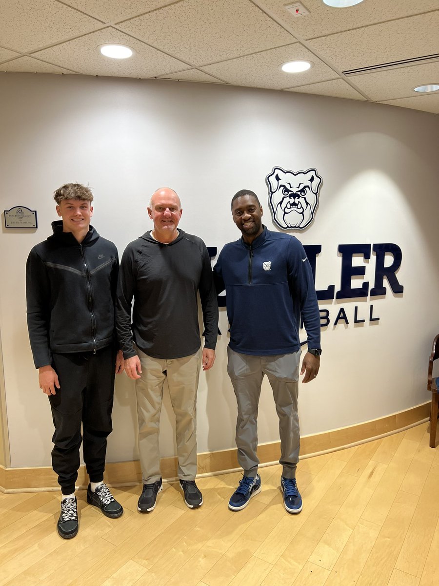 Thank you Coach <a href="/ThadMatta/">Thad Matta</a> and Coach <a href="/CoachMoJo_/">Maurice Joseph</a> and the rest of the Butler coaching staff for having me for a visit today at Butler University.