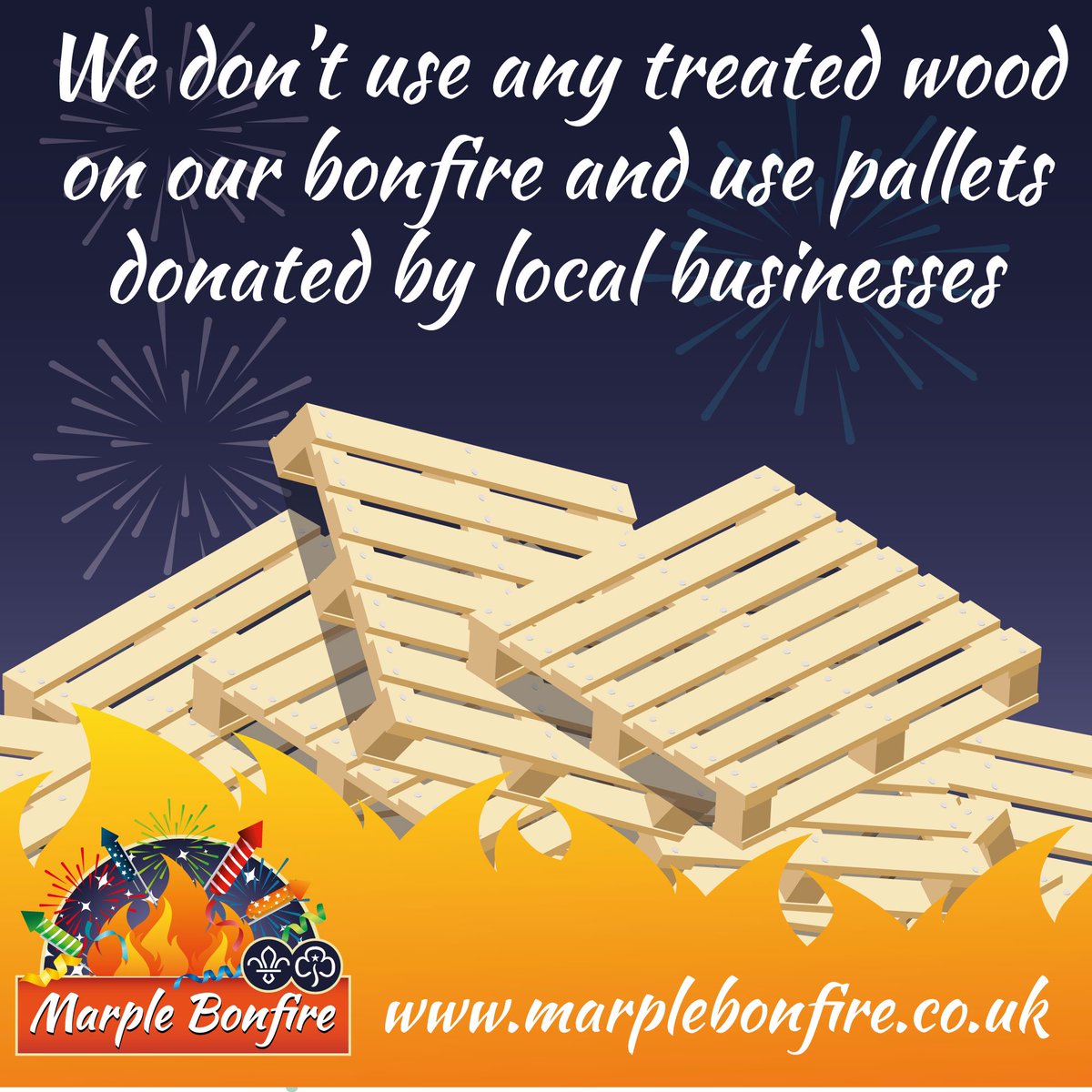 Marple Bonfire tweet media