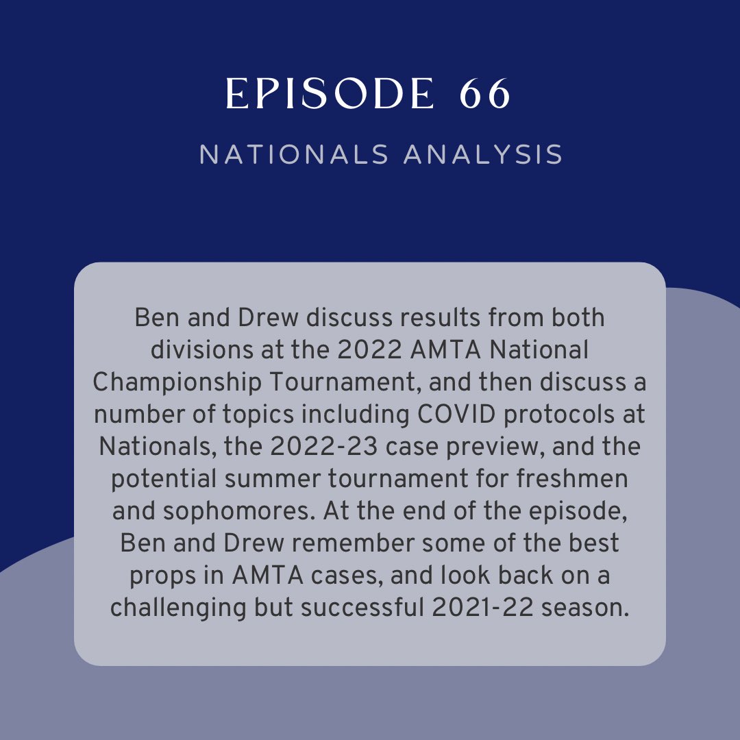 themockreview's tweet photo. A fall day like today is perfect for staying in and listening to a podcast- check out episode 66 where Ben and Drew analyze the results from NCTs last time there was a criminal case! #tbt https://t.co/QBEVwMkn8X