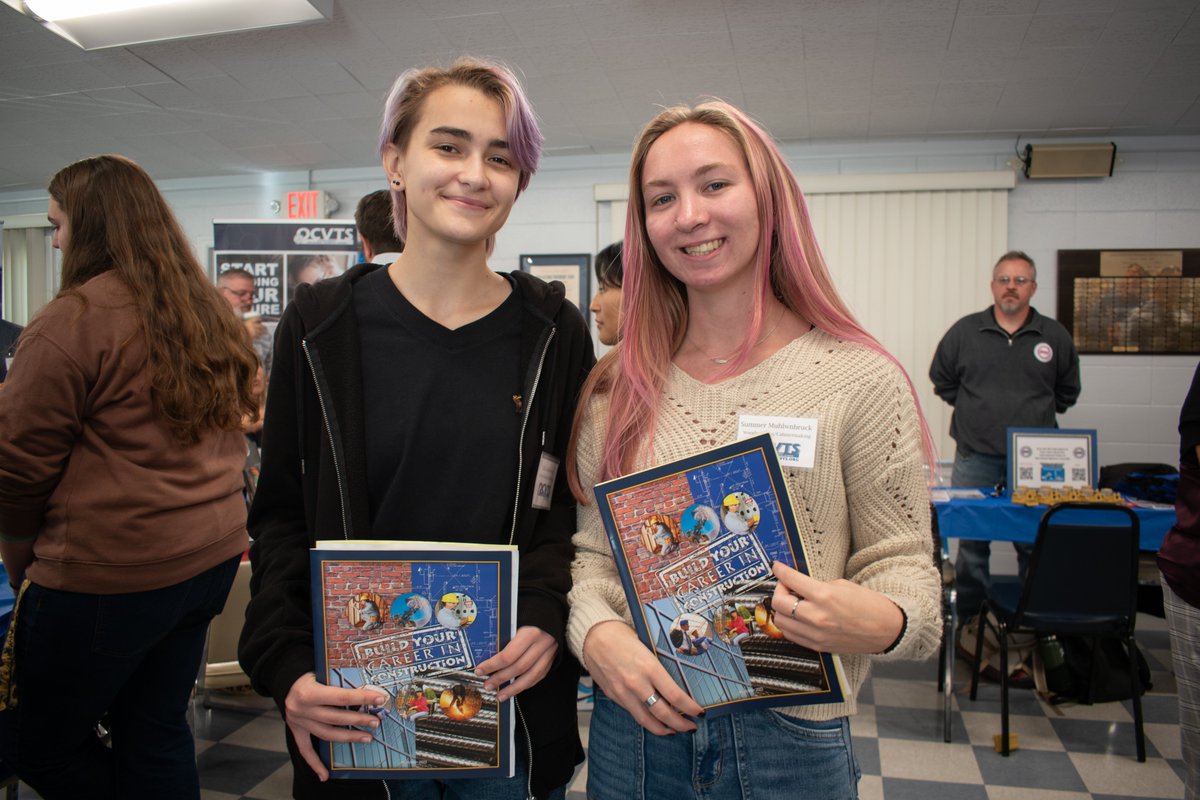 Last week OCVTS in collaboration with IBEW Local 400, Professional Women in Construction, and Monmouth County Vocational School District hosted a nontraditional networking event for females in construction trades. Over 40 female students in construction related programs attended!