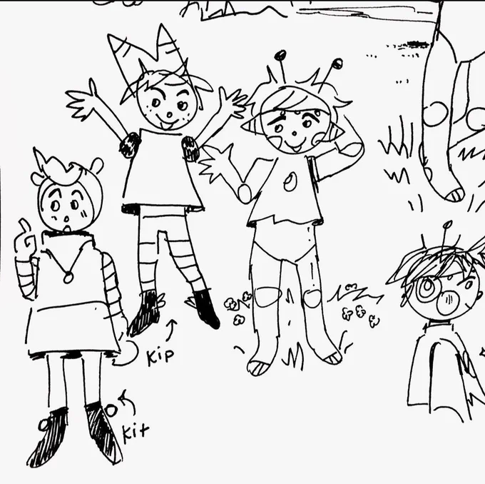 (2023 vs 2020 &amp; 2022)refreshing my ocs ^_^ 