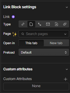 With over 100 static pages, scrolling can be a drag, can you make the link settings a searchbox? 🙏🏿 @webflow @leinwand