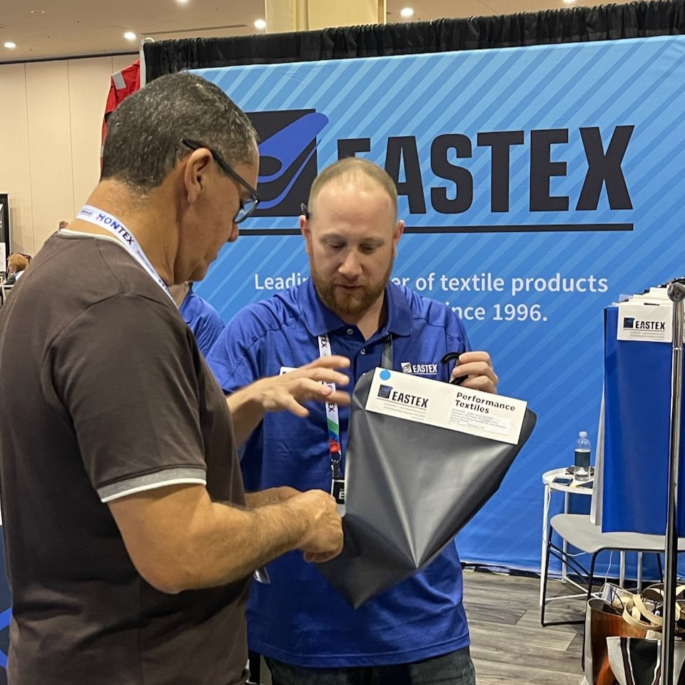 💠 Justin is hard at work at the Advanced Textiles Expo!
🔹 November 1 - 3, 2023
🔹 Join us at booth Number: E346!
.
#Eastex #EastexProducts #FabricLamination #textiles #fabrics #medicaltextiles #industrialfabric #medicalsupply #ataexpo