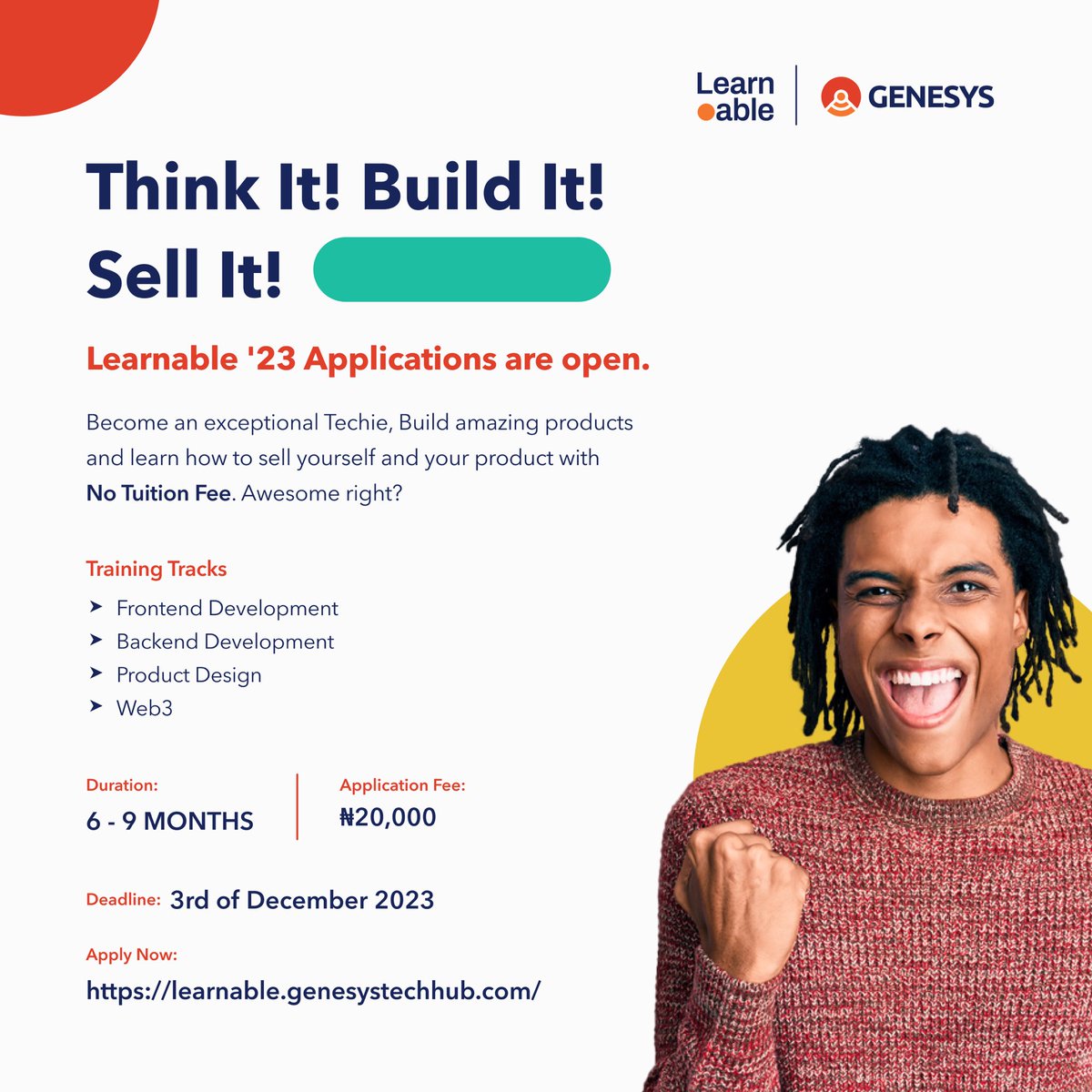 Genesys Learnable tweet media