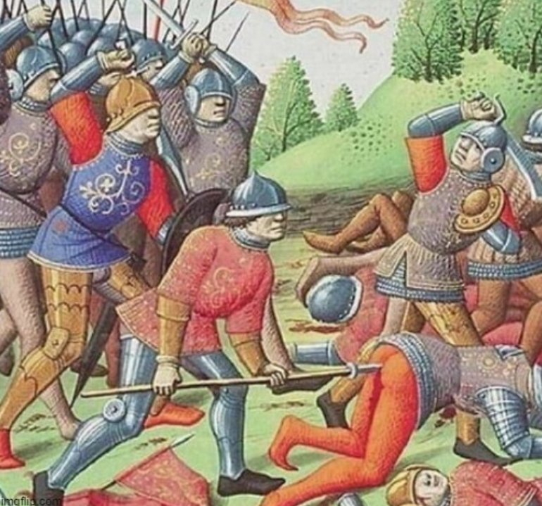 The true medieval experience...