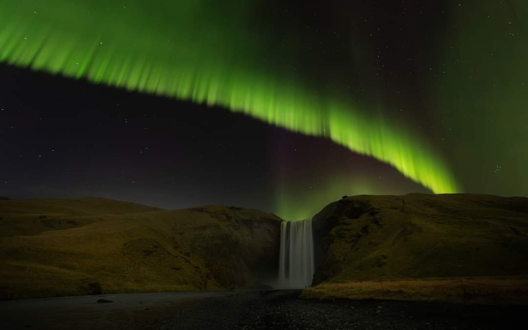 charlydn's tweet image. Increible viaje por Islandia, auroras boreales!