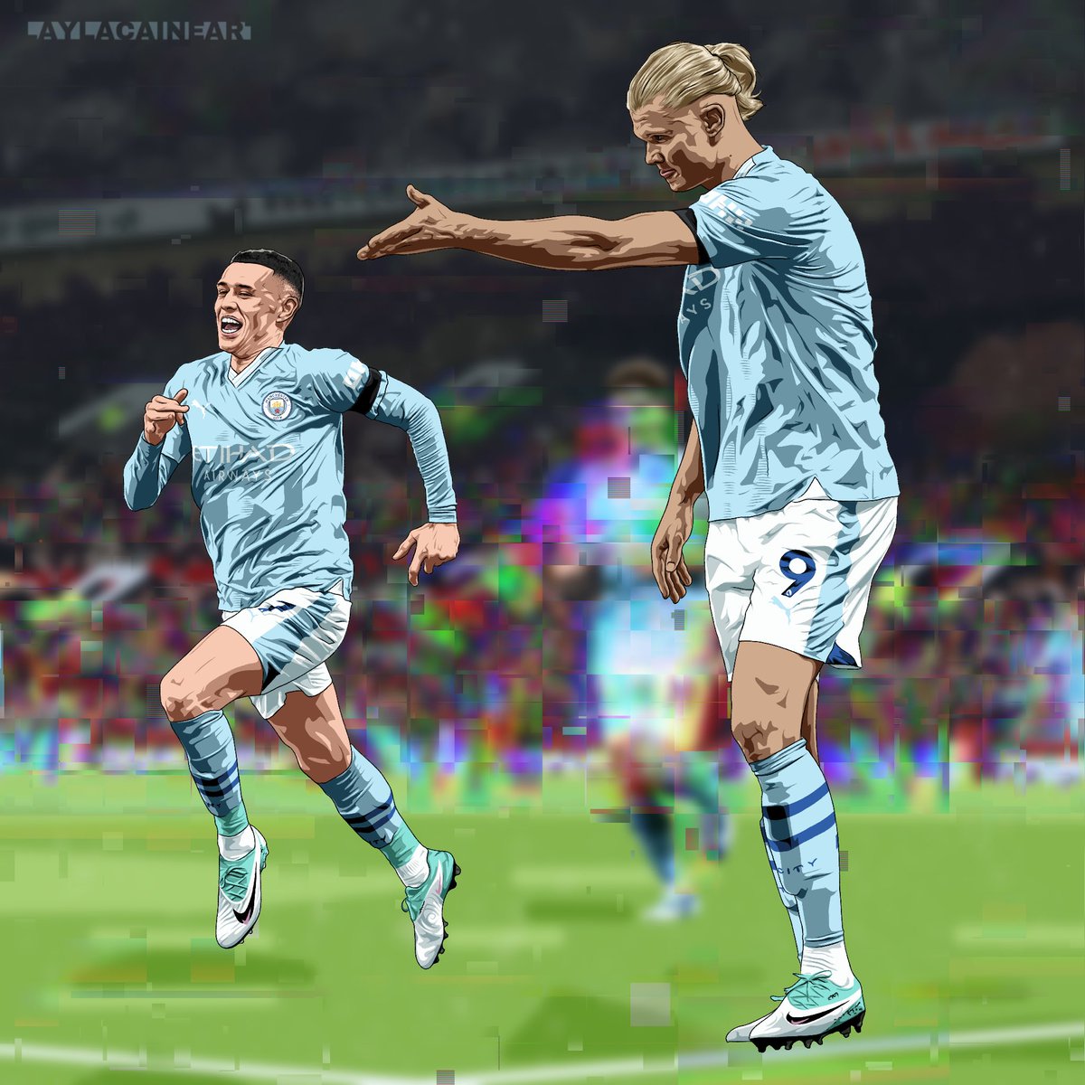 Manchester is BLUE!🩵🩵🩵