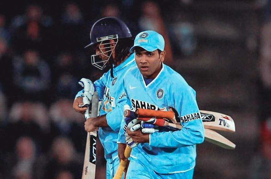 SPORTYVISHAL's tweet photo. 16 years ago this boy was carrying drinks and bats for players.

Today the same guy is the Indian captain and took his nation to the semi-finals of the World Cup.

Rohit Sharma has really come a long way. https://t.co/uif9n84ySX