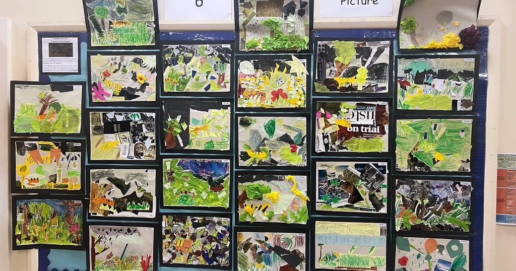The Wildmoor Heath Take One Picture art exhibition was AMAZING! An immersive experience through the jungle to explore each year groups interpretation of the painting, ‘Surprised’ by Henry Rousseau. What fabulous artists we have at Wildmoor! 🎨 ⭐️