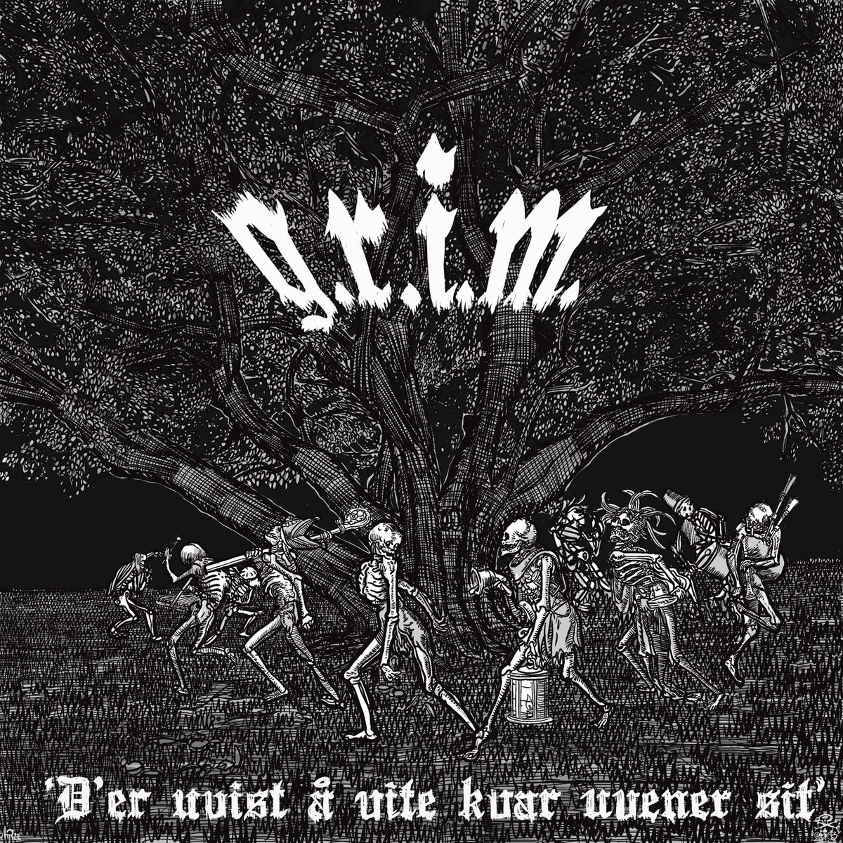 ink_182's tweet photo. Når jeg først deler @GRIMNorway relatert stoff… her er et tidlig cover- konsept til plata; «Dødsdans foran Stortinget». Ved siden av er det som endte opp med å bli coveret. Promtset (hihi) jeg fikk av Rui var forresten Hans #Holbein sin tresnittserie «Dødsdansen». https://t.co/FmaKOpFcGu