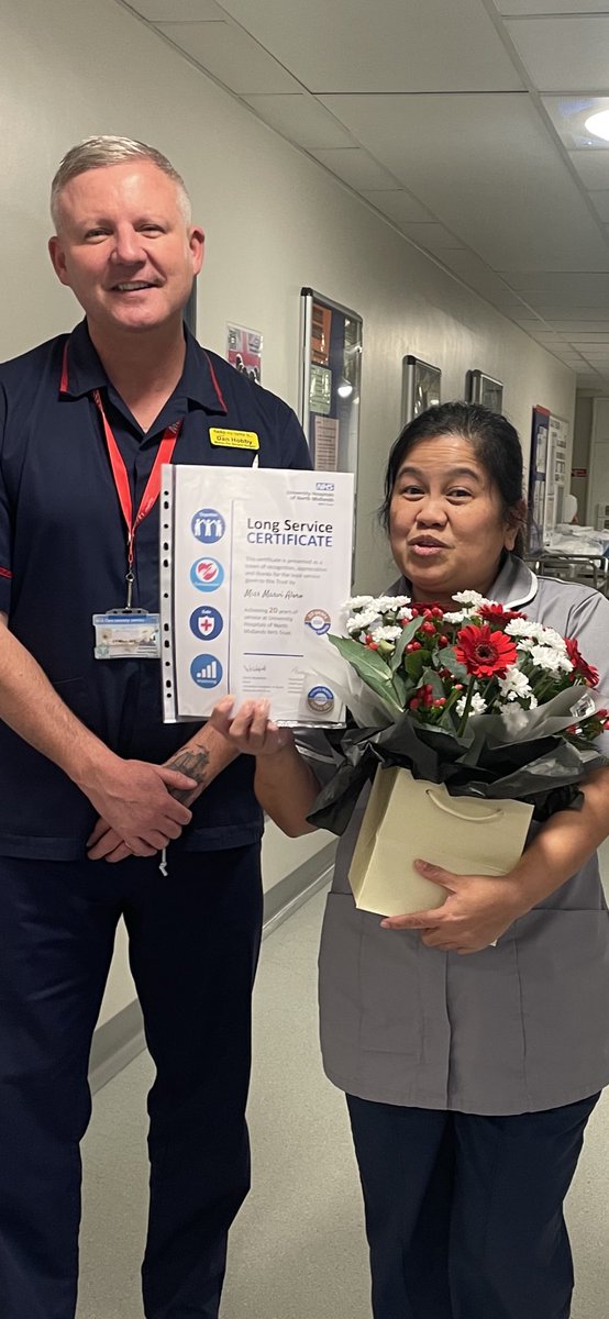 daniel hobby (@hobbyd8) on Twitter photo It was my absolute pleasure to present Team Surgery Vascular CNS Marvi Alons with her 20 year service award. Thank you for all that you do Marvi 👏🏻👏🏻👏🏻👏🏻<a href="/UHNM_NHS/">UHNM NHS Trust 🏥</a> <a href="/TeamSurgeryUHNM/">Team Surgery UHNM</a> It was my absolute pleasure to present Team Surgery Vascular CNS Marvi Alons with her 20 year service award. Thank you for all that you do Marvi 👏🏻👏🏻👏🏻👏🏻<a href="/UHNM_NHS/">UHNM NHS Trust 🏥</a> <a href="/TeamSurgeryUHNM/">Team Surgery UHNM</a>