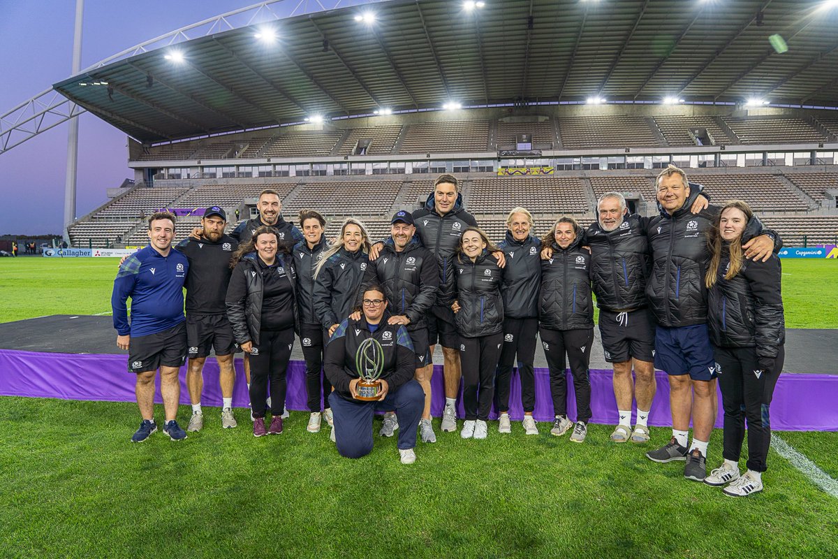 WXV 2 WINNERS 🏆🏴󠁧󠁢󠁳󠁣󠁴󠁿💙

First trophy since 2001 ✅
First time beating USA since 2001 ✅
First time winning 6 consecutive games since 2001 ✅

So unbelievably proud of this special group of players and management! Grateful to be apart of the journey…this is just the beginning! 🏴󠁧󠁢󠁳󠁣󠁴󠁿🏉
