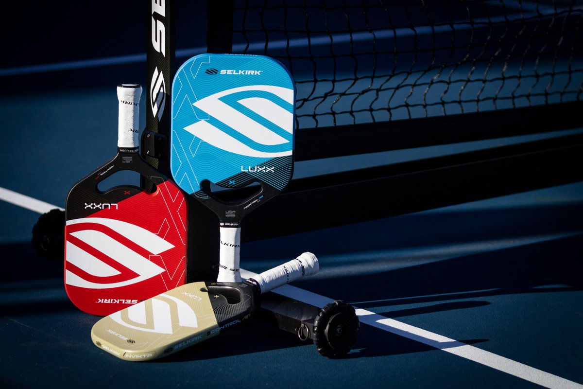 Meet the control-oriented counterpart to one of our best-selling power paddles of all time: the
<a href="/SelkirkSport/">Selkirk</a> Luxx Control Air.

- 20mm honeycomb core for maximum control
- 3 models and 3 colors:
gamesetmatchinc.com/new-products
#Pickleball