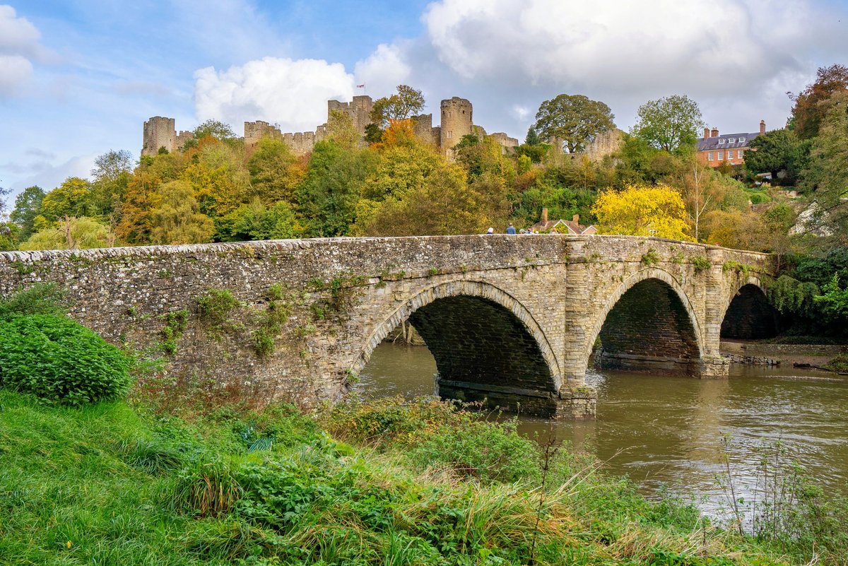 Hello #Ludlow in #Shropshire. Spot the dog in pic 2. Not spot as in Spot from the book, but spot as in find... basically, there's a bonus dog in pic 2 if you can find them 😁🐕