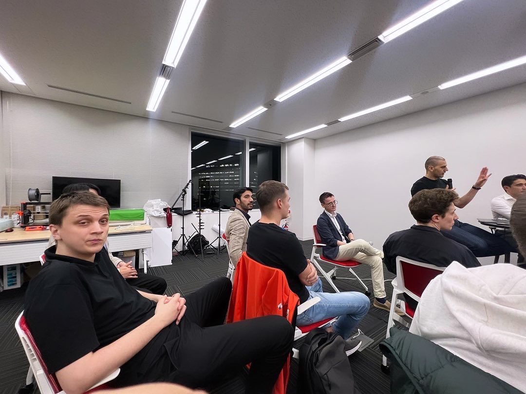 aisujata's tweet photo. AI Talks - LLMs @ GHOVC (Ebisu), Tokyo @ Thu, 2 Nov 2023 18:00 – 21:00
#LLM #githubcopilot #github #GDSCJapan #microsoftlearnstudentambassador #MicrosoftLearn #startupTokyo #hibana #nvidia #wtm #stabilityai #rakuten #xpressai #Rakuda #langcheck #weightsandbiases https://t.co/5MC0cC5VTm