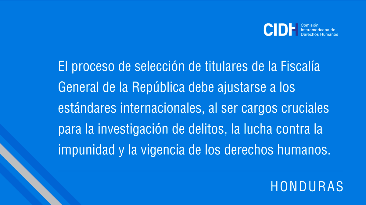 CIDH - IACHR tweet media