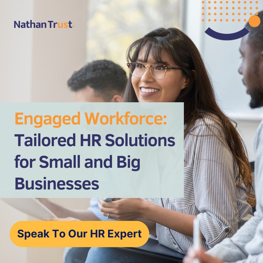 Nathan_Trust's tweet image. Empower your business with HR solutions that are adapted to your company&apos;s unique needs🌟

Our experts at Nathan Trust are dedicated to crafting strategies for a thriving, engaged workforce!

Get in touch today 👉hubs.la/Q027zXrJ0

#HRServices #HRExperts