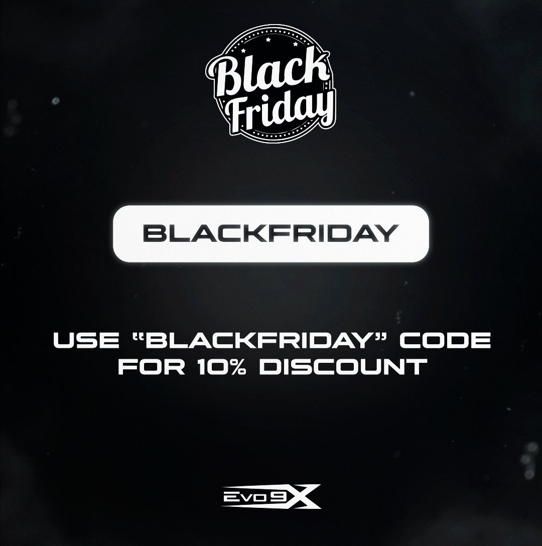 ⚠️Use code "BLACKFRIDAY" for 10% discount in all of our website and team stores!!!!⚠️

Website: evo9x.gg